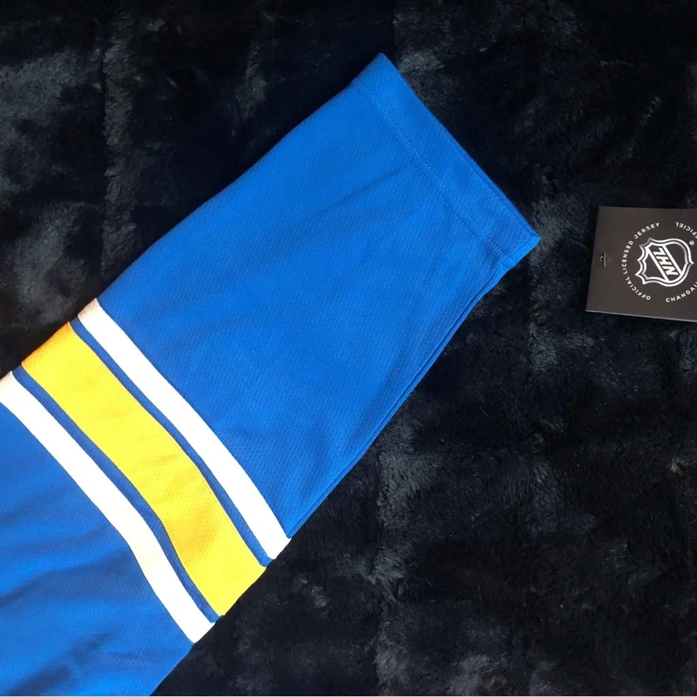 NHL Jordan Bennington St. Louis Blues 2019 SC Championship L “NWT”. - Picture 6 of 6
